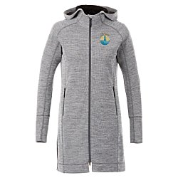 Custom Odell Heather Knit Hooded Jacket - Ladies' - 24 hr