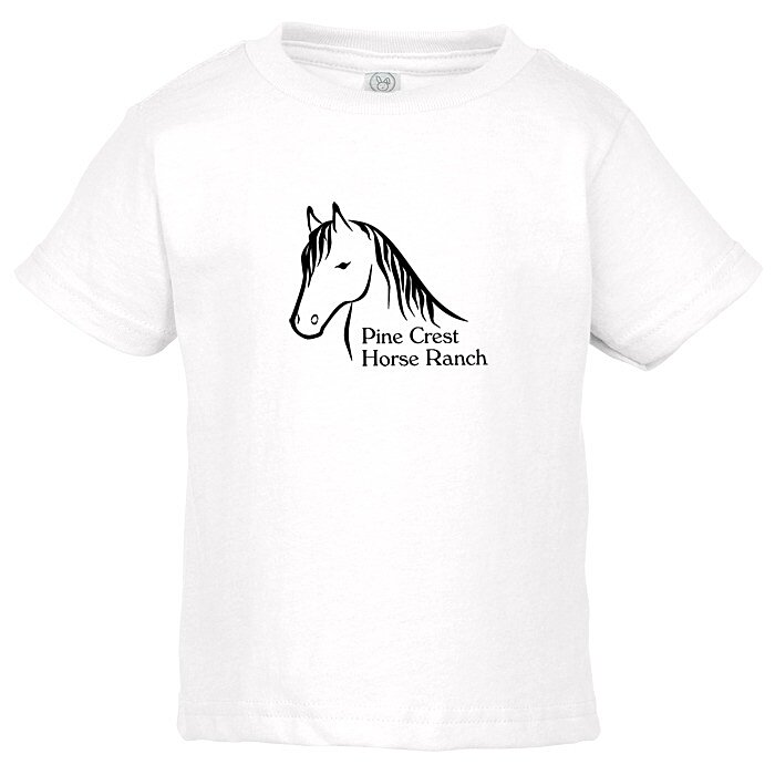 Custom Rabbit Skins Jersey T-Shirt - Toddler
