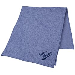 Custom Heathered Fleece Blanket