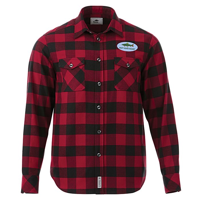 Custom Roots73 Sprucelake Flannel Plaid Shirt - Men's