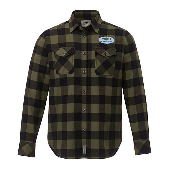 Custom Roots73 Sprucelake Flannel Plaid Shirt - Men's