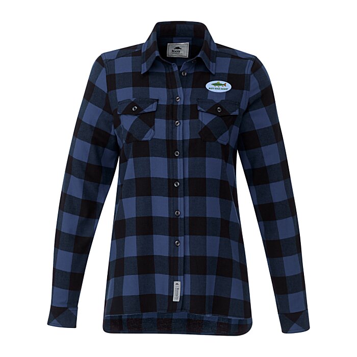 Custom Roots73 Sprucelake Flannel Plaid Shirt - Ladies' - 24 hr