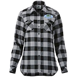 Custom Roots73 Sprucelake Flannel Plaid Shirt - Ladies' - 24 hr