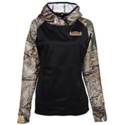 Custom Realtree Tech Fleece Hooded Sweatshirt - Ladies'