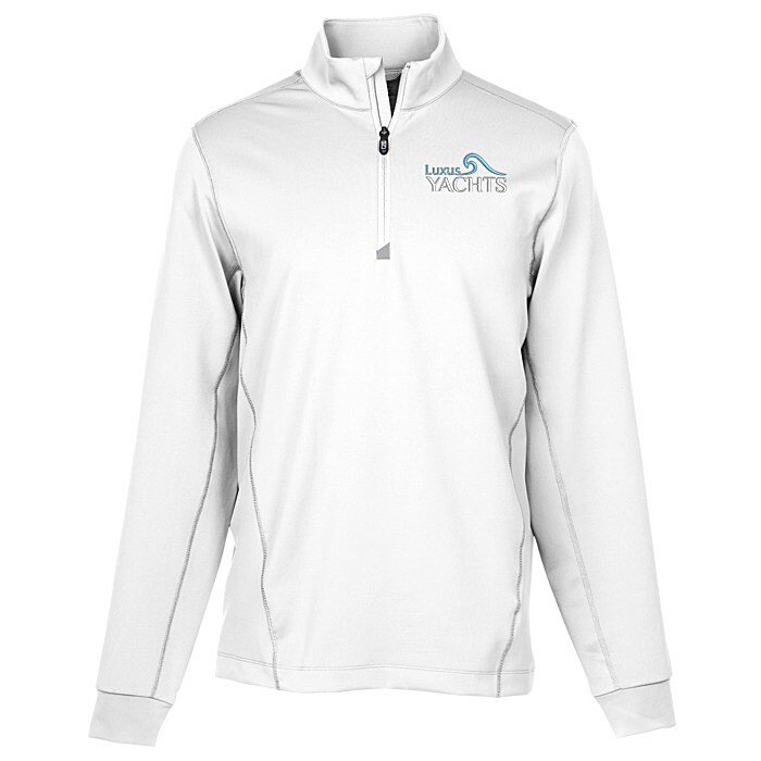 Custom Cutter & Buck Traverse 1/2-Zip Pullover - Men's