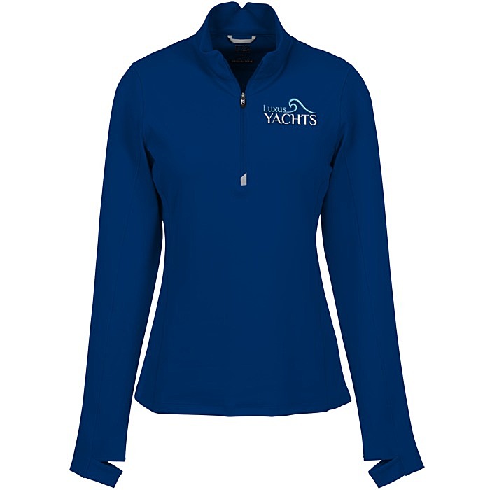 Custom Cutter & Buck Traverse 1/2-Zip Pullover - Ladies'