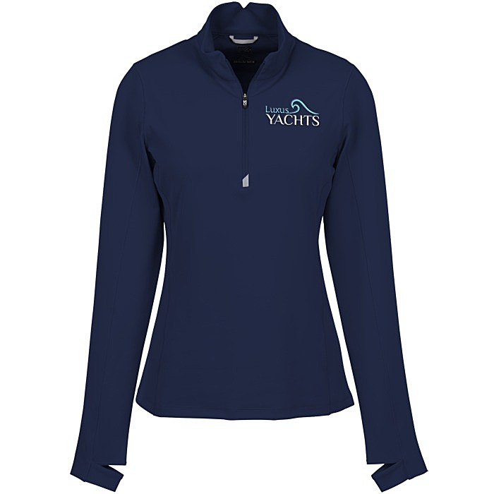 Custom Cutter & Buck Traverse 1/2-Zip Pullover - Ladies'