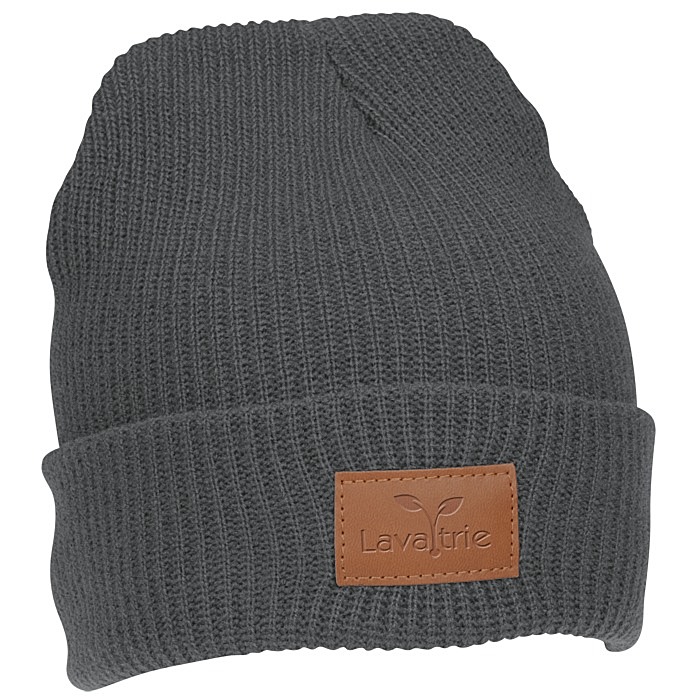 Custom Rib Knit Cuffed Beanie
