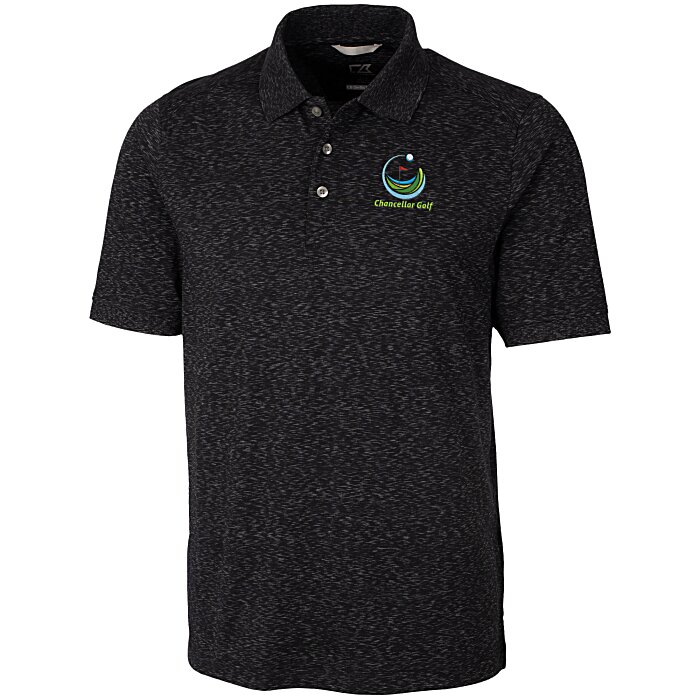 Custom Cutter & Buck DryTec Advantage Space-Dyed Polo