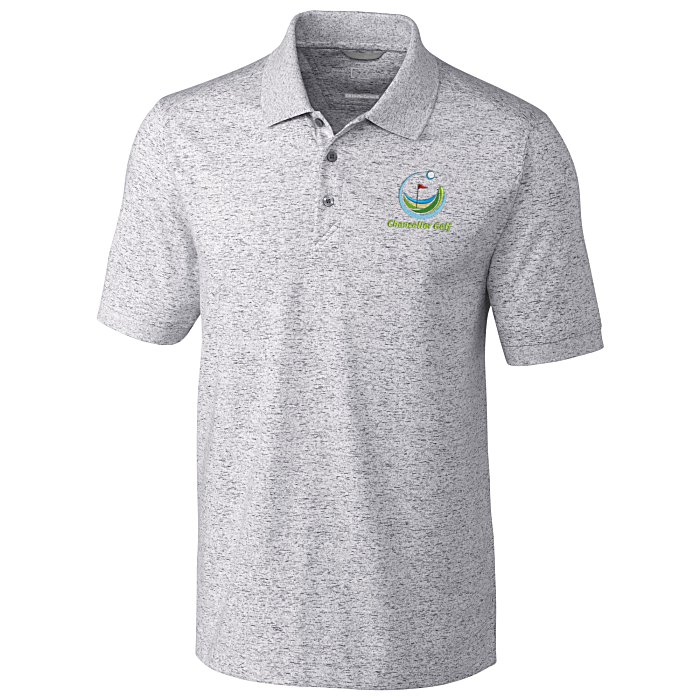 Custom Cutter & Buck DryTec Advantage Space-Dyed Polo