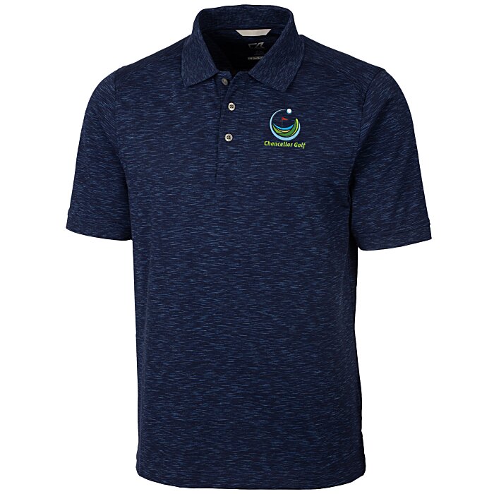 Custom Cutter & Buck DryTec Advantage Space-Dyed Polo