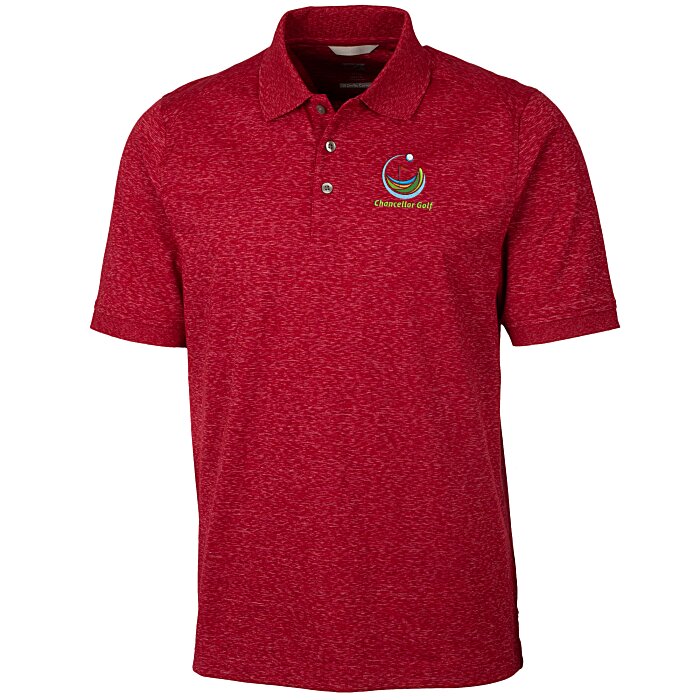Custom Cutter & Buck DryTec Advantage Space-Dyed Polo