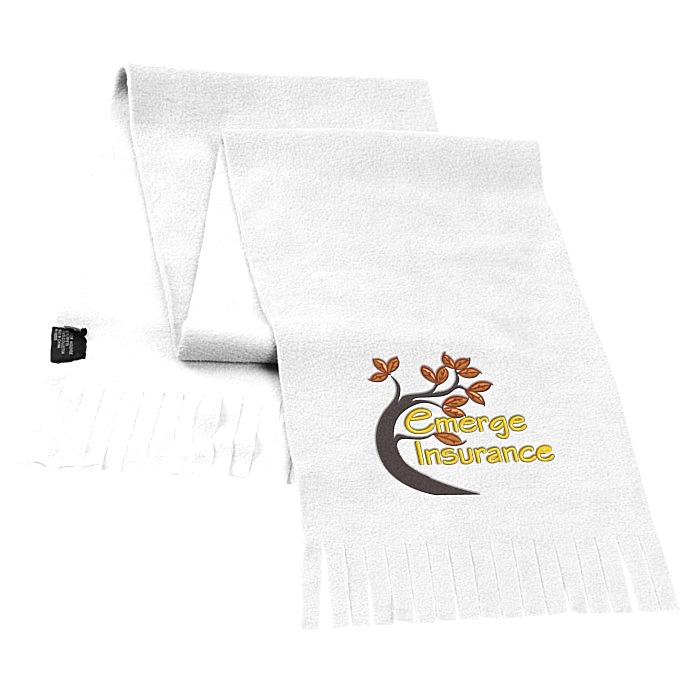Custom Polar Fleece Fringed Scarf - 24 hr
