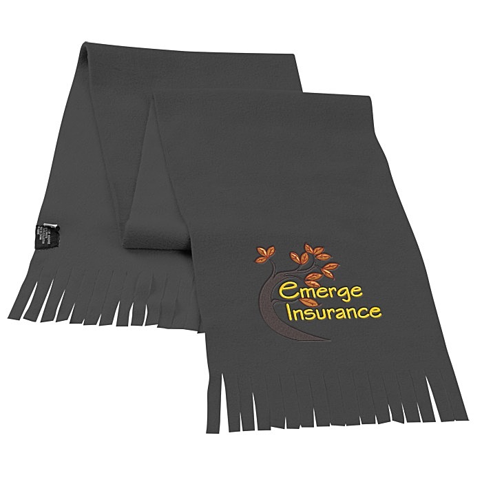 Custom Polar Fleece Fringed Scarf - 24 hr