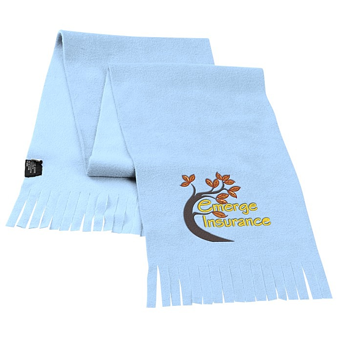 Custom Polar Fleece Fringed Scarf - 24 hr