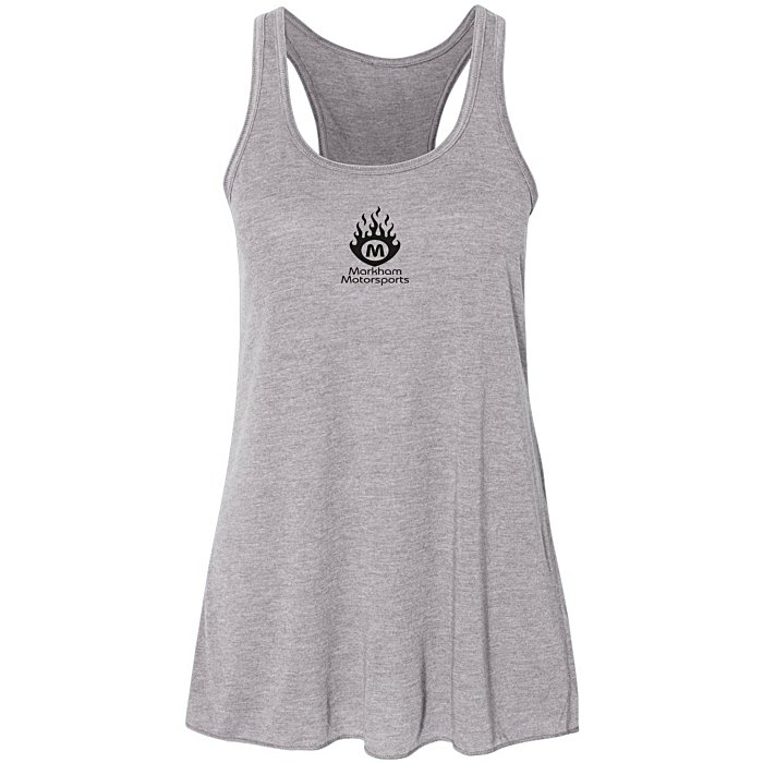 Custom Bella+Canvas Flowy Racerback Tank - Ladies'