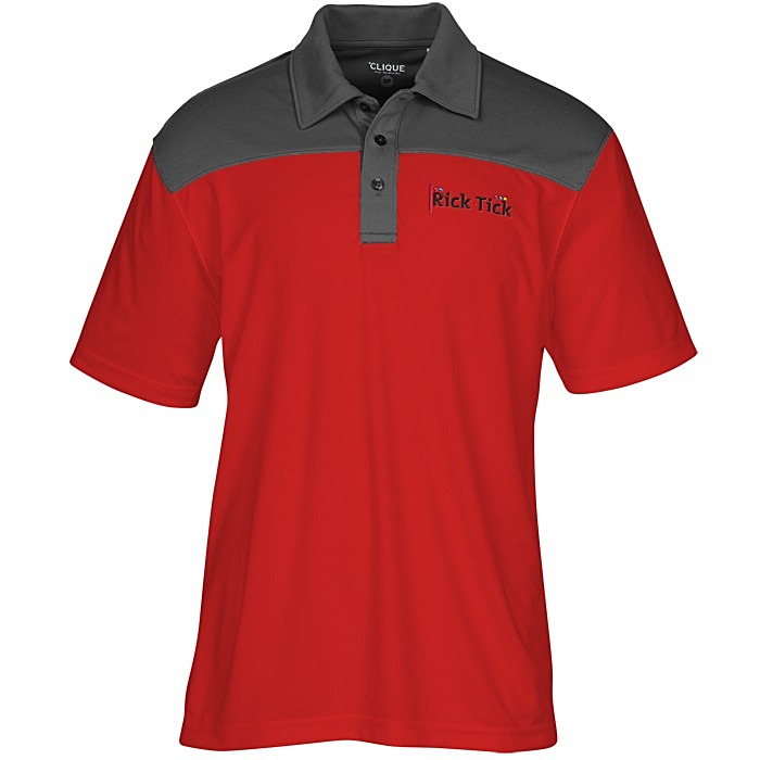 Custom Parma Colourblock Polo - Men's