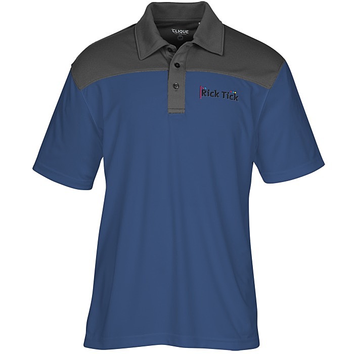 Custom Parma Colourblock Polo - Men's