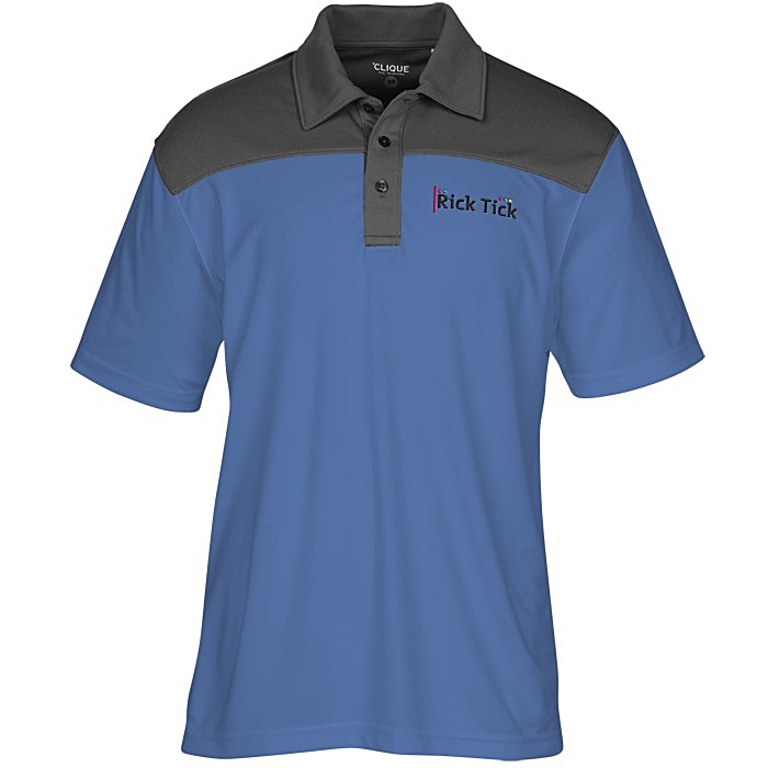 Custom Parma Colourblock Polo - Men's