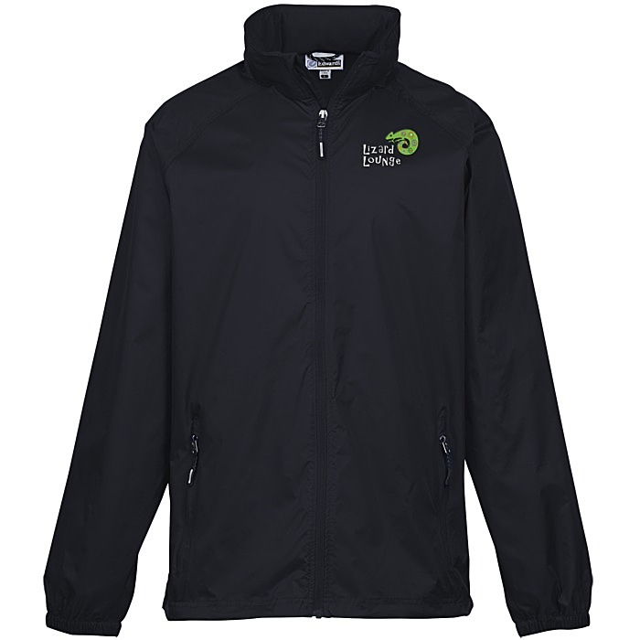 Custom Ripstop Hooded Rain Jacket - Men's