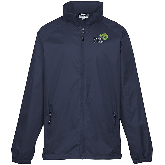 Custom Ripstop Hooded Rain Jacket - Men's
