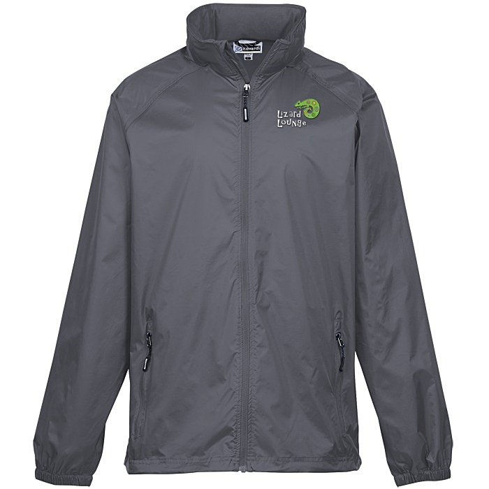 Custom Ripstop Hooded Rain Jacket - Men's