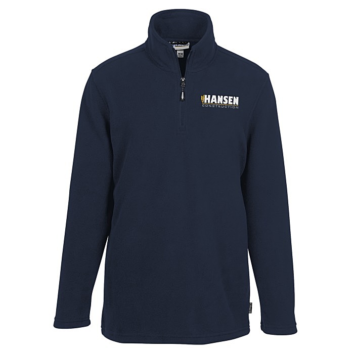 Custom Midweight Microfleece 1/4-Zip Pullover - Men's
