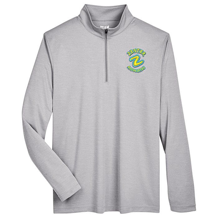 Custom Zone Performance 1/4-Zip Pullover - Men's - Heathers