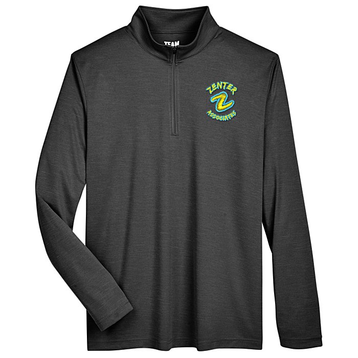 Custom Zone Performance 1/4-Zip Pullover - Men's - Heathers