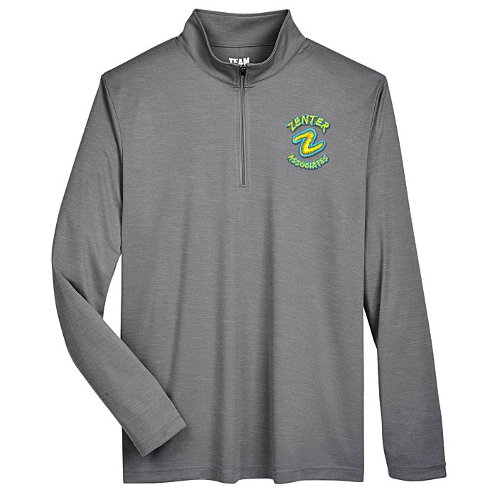 Custom Zone Performance 1/4-Zip Pullover - Men's - Heathers