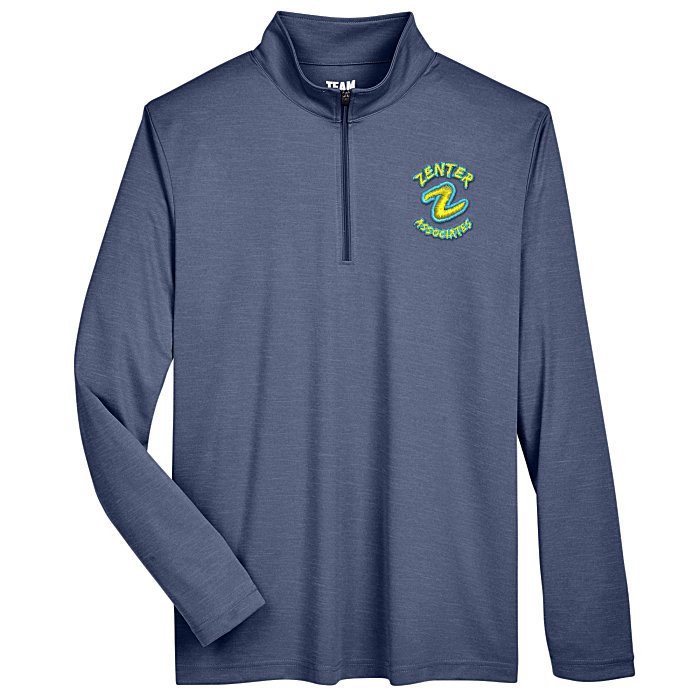 Custom Zone Performance 1/4-Zip Pullover - Men's - Heathers