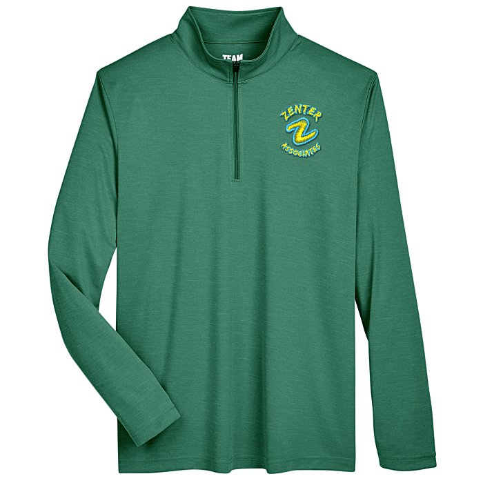 Custom Zone Performance 1/4-Zip Pullover - Men's - Heathers