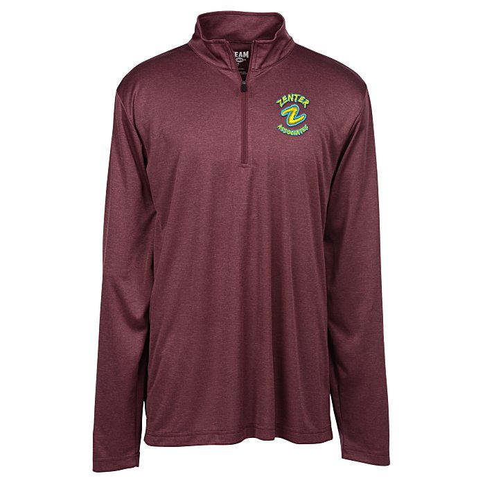 Custom Zone Performance 1/4-Zip Pullover - Men's - Heathers