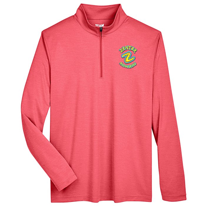 Custom Zone Performance 1/4-Zip Pullover - Men's - Heathers