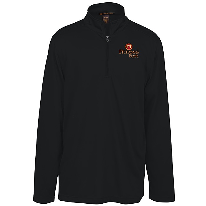 Custom Harriton Advantage Snag Resistant 1/4-Zip Pullover - Men's