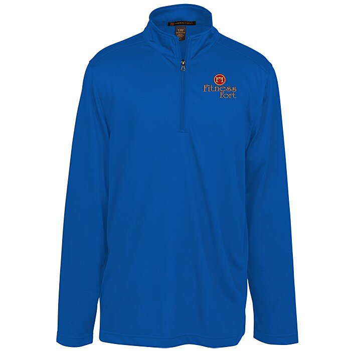 Custom Harriton Advantage Snag Resistant 1/4-Zip Pullover - Men's