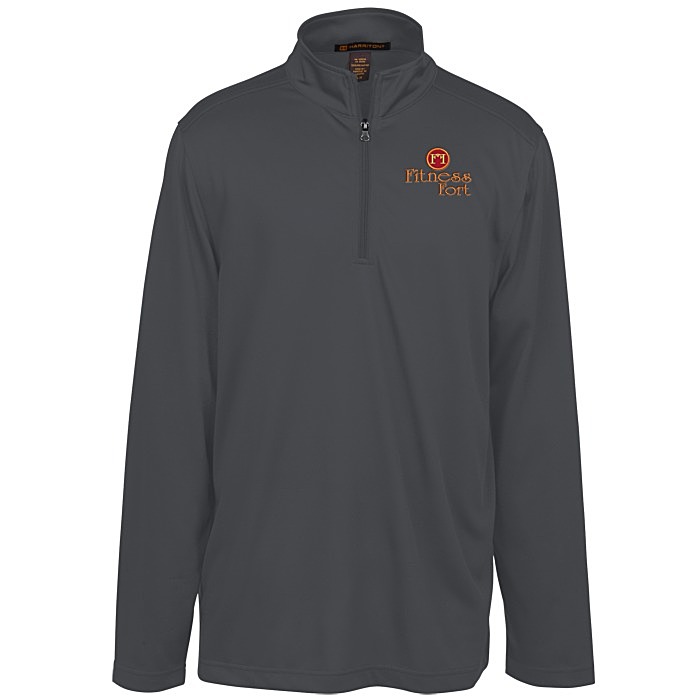 Custom Harriton Advantage Snag Resistant 1/4-Zip Pullover - Men's