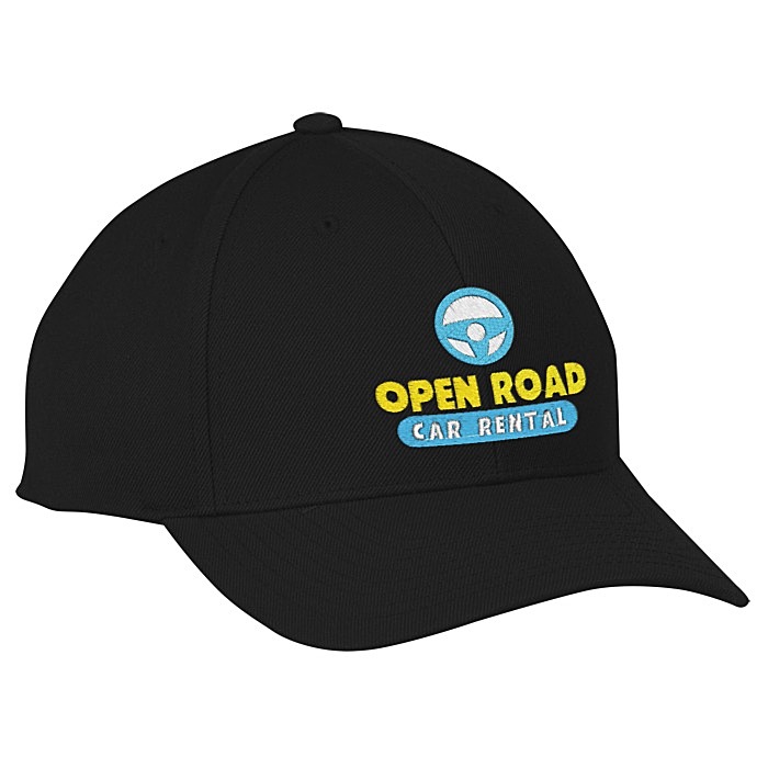 Custom Yupoong Premium Curved Visor Snapback Cap