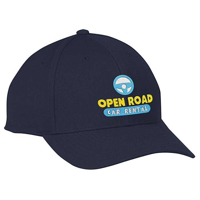 Custom Yupoong Premium Curved Visor Snapback Cap