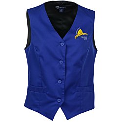Custom Teflon Treated Bistro Vest - Ladies'