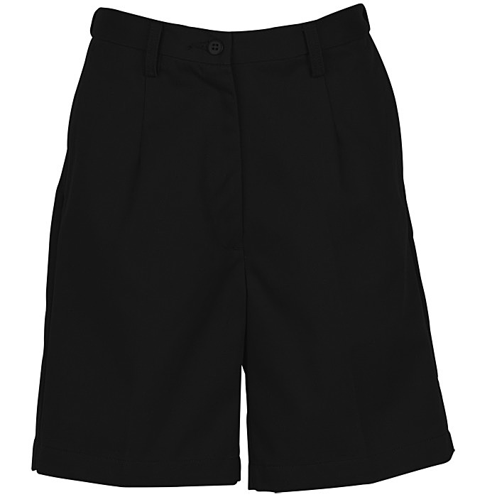 Custom Flat Front Shorts - Ladies'