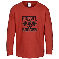 Custom Gildan Heavy Cotton LS T-Shirt - Youth