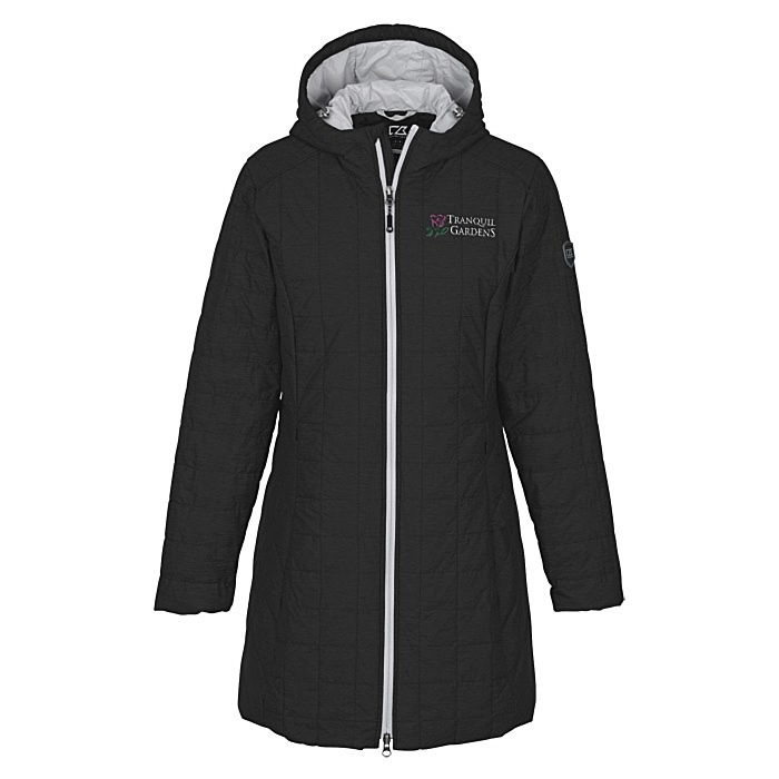 Custom Cutter & Buck Rainier Long Jacket - Ladies'