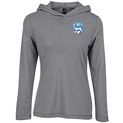 Custom Primease Tri-Blend Hooded Tee - Ladies' - Embroidered