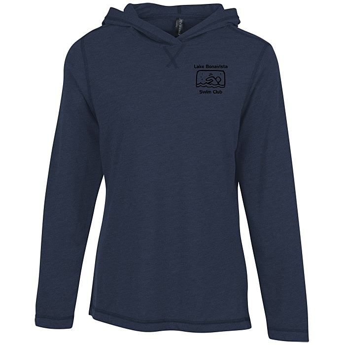 Custom Primease Tri-Blend Hooded Tee - Ladies'