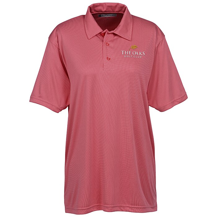 Custom Nailhead Performance Interlock Polo - Ladies'