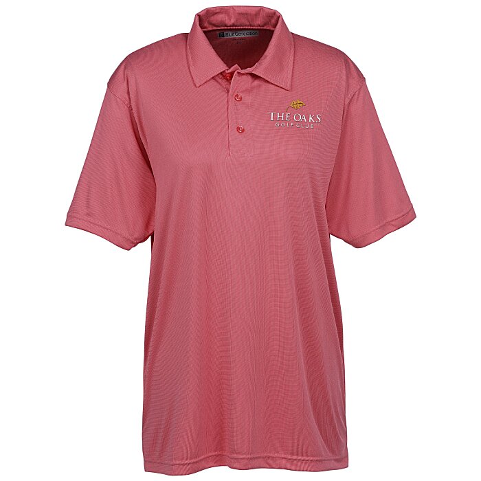 Custom Nailhead Performance Interlock Polo - Ladies'