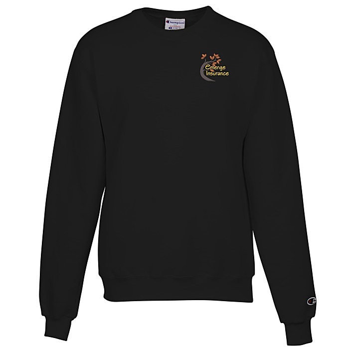 Custom Champion Powerblend Crew Sweatshirt