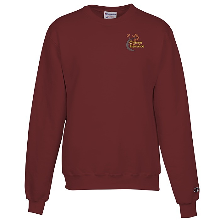 Custom Champion Powerblend Crew Sweatshirt