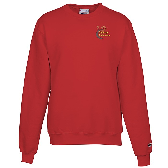 Custom Champion Powerblend Crew Sweatshirt